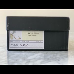 Rag & Bone Ankle Strap Leather Sandal